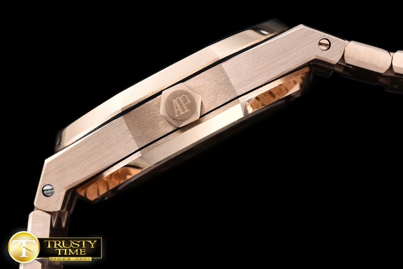 오데마피게 Royal Oak 15400 RG/RG Diam White JHF M9015/3120 -AP0364B