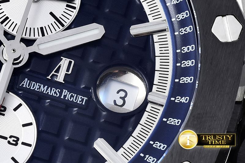 오데마피게 AP Royal Oak Chrono SS/RU Blue A3126Noob -AP0370A