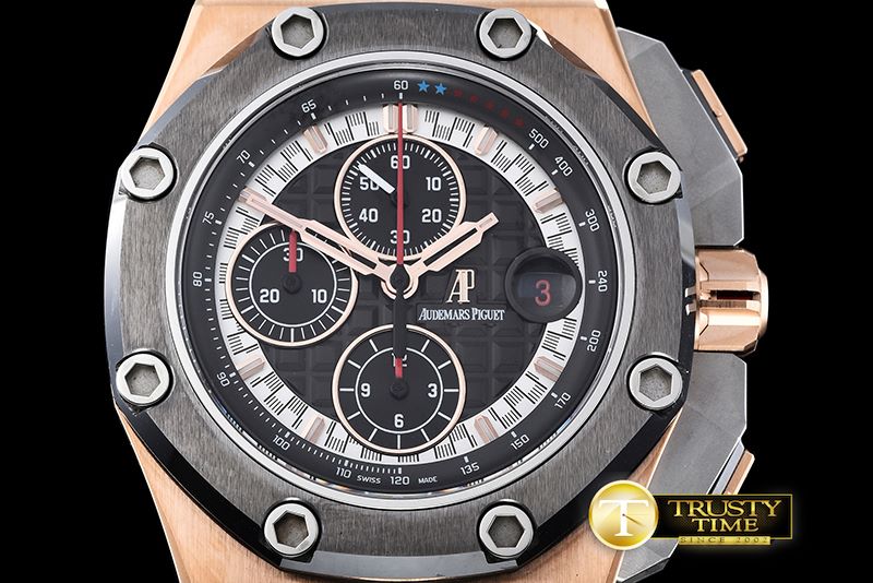 오데마피게 AP Royal Oak Chrono RG/RU MSchumichael A3126Noob -AP0371B
