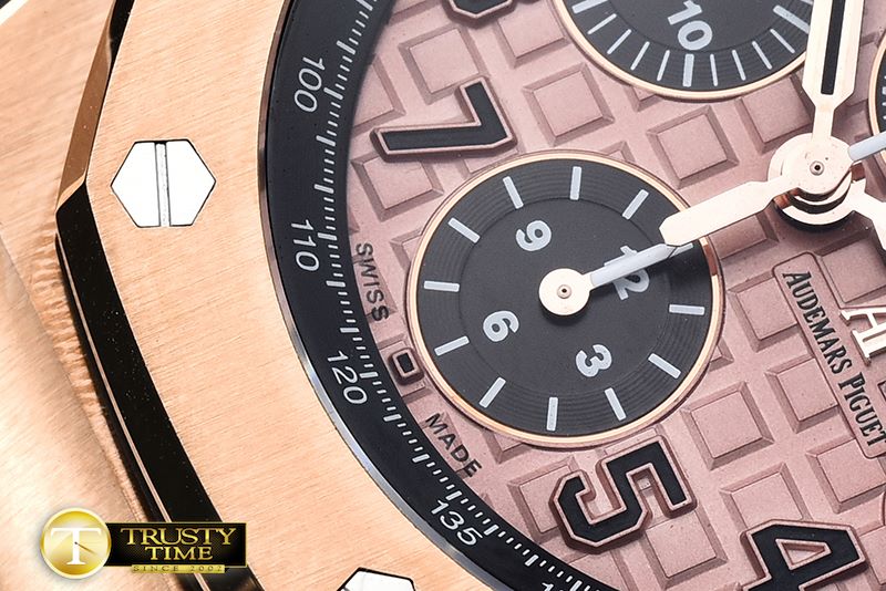 오데마피게 AP Royal Oak Chrono 26470 RG/LE Gold A3126Noob -AP0372A