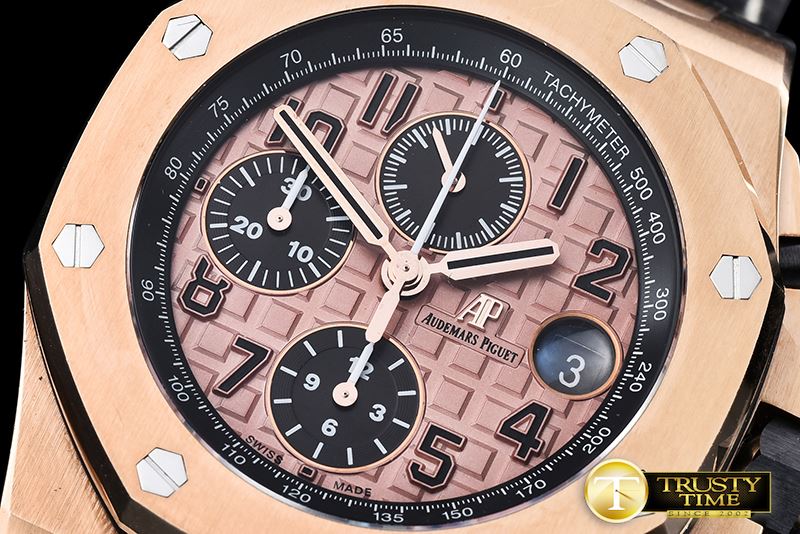 오데마피게 AP Royal Oak Chrono 26470 RG/LE Gold A3126Noob -AP0372A