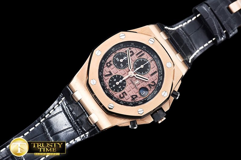 오데마피게 AP Royal Oak Chrono 26470 RG/LE Gold A3126Noob -AP0372A