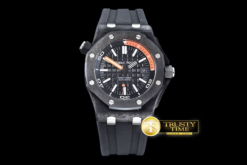 오데마피게 Royal Oak Diver FC/RU Black/Orange JHF A2813 Mod3120 -AP0378C