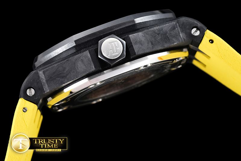 오데마피게 Royal Oak Diver FC/YRU Black/Yellow JHFA2813 Mod3120 -AP0378D