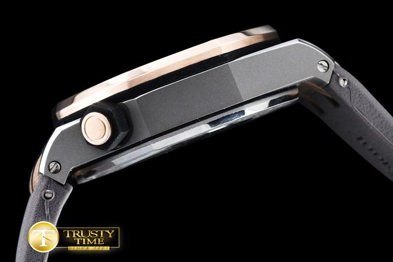오데마피게 Royal Oak Diver SS/RU RG Bez Black JHF A2813 Mod3120 -AP0378I