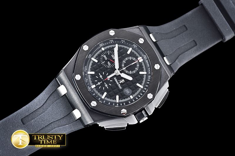 오데마피게 RO Offshore Novelty PVD/RU Black JHF A3126 Secs@9 -AP0381A