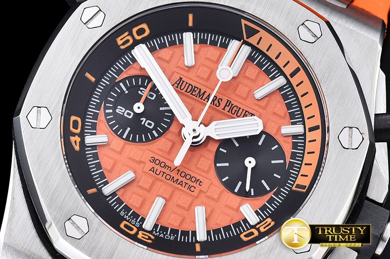 오데마피게 ROO Basel 2016 Diver Chrono SS/RU JHF Red A7750 Mod312 -AP0383D