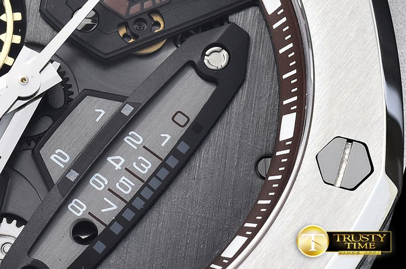 오데마피게 Royal Oak Concept SS/RU Grey/Brown VK Quartz -AP0395