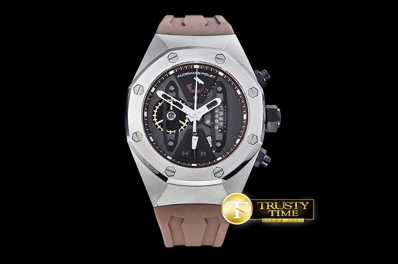 오데마피게 Royal Oak Concept SS/RU Grey/Brown VK Quartz -AP0395