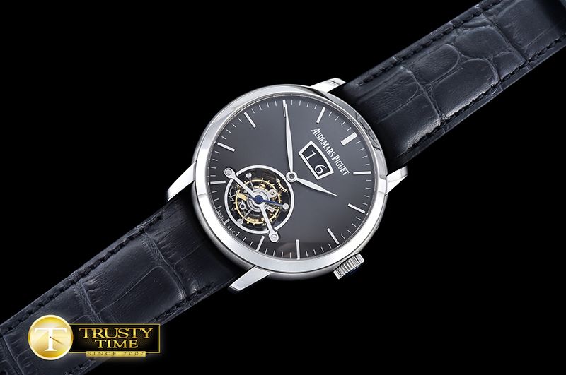 오데마피게 AP Jules Tourbillon Grande Date SS/LE BlkTourbillon -AP0399B