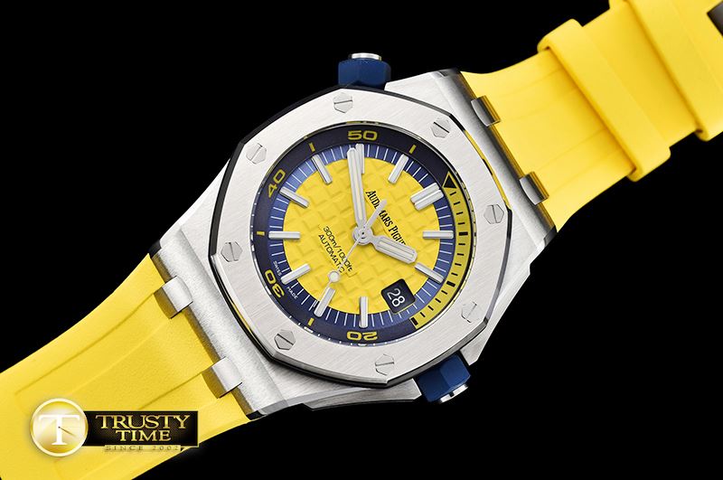 오데마피게 Royal Oak Diver SS/RU Yellow JF MY9015 Mod A3120 -AP0413A