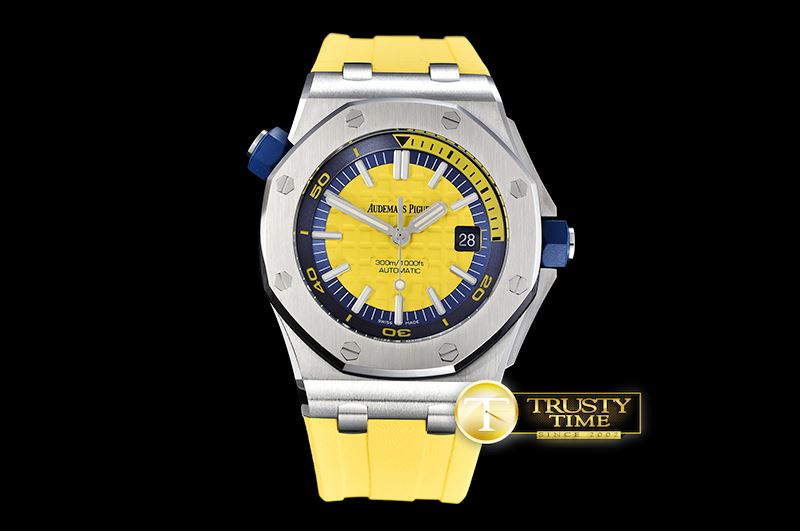 오데마피게 Royal Oak Diver SS/RU Yellow JF MY9015 Mod A3120 -AP0413A