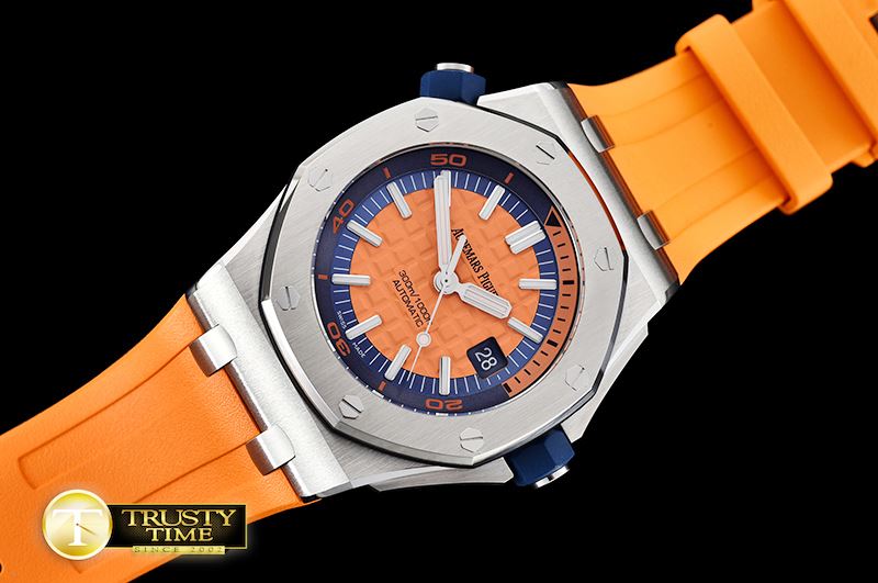 오데마피게 Royal Oak Diver SS/RU Orange JF MY9015 Mod A3120 -AP0413C
