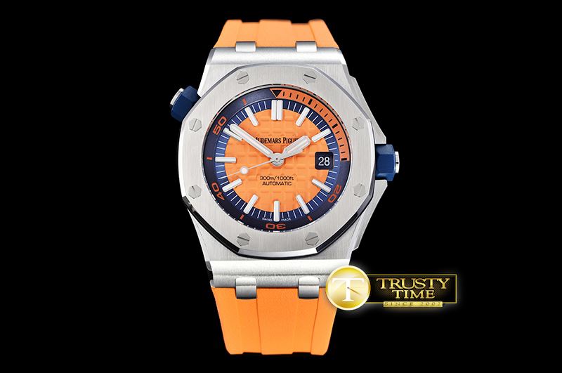 오데마피게 Royal Oak Diver SS/RU Orange JF MY9015 Mod A3120 -AP0413C