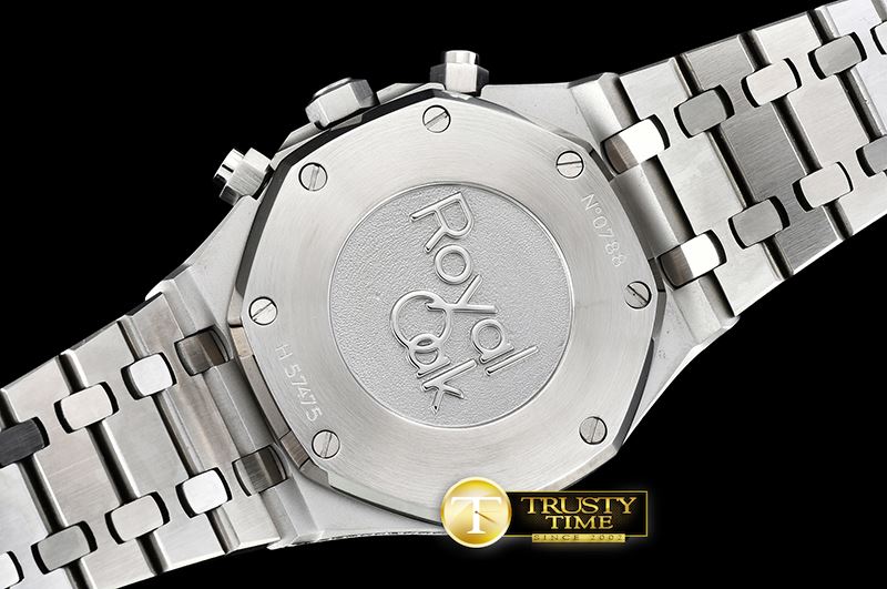 오데마피게 Royal Oak Chrono 26320ST Diams SS/SS Ice Bling VK Qtz -AP0414