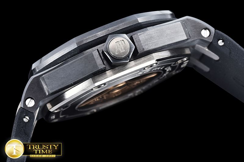 오데마피게 Royal Oak Diver Ceramic CER/RU Blk/Org BP SP MY9015 Mod -AP0520