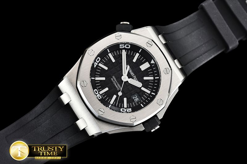 오데마피게 Royal Oak Offshore Diver 15703 SS/RU JF V9 Asia 2824 -AP0528