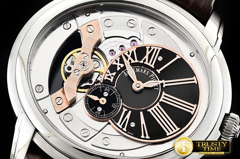 오데마피게 Millenary Ref. 15350 SS/LE Black V9F Asia 23J Mod -AP0543A