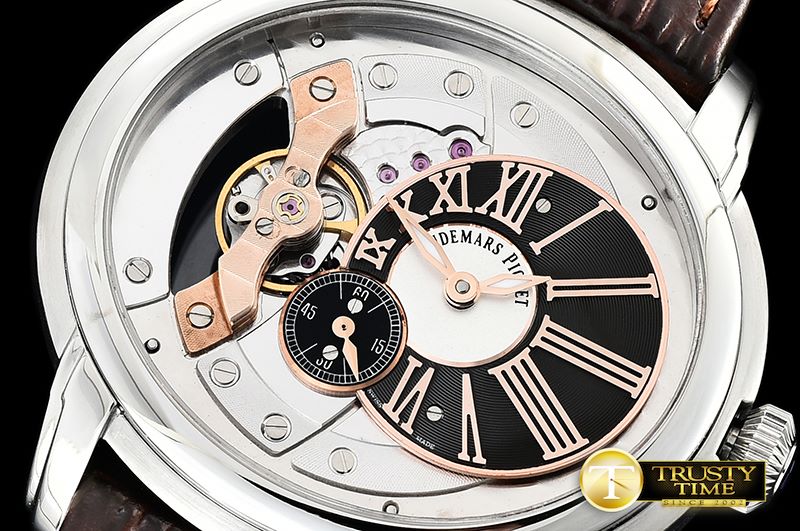 오데마피게 Millenary Ref. 15350 SS/LE Blk/Wht V9F Asia 23J Mod -AP0543B