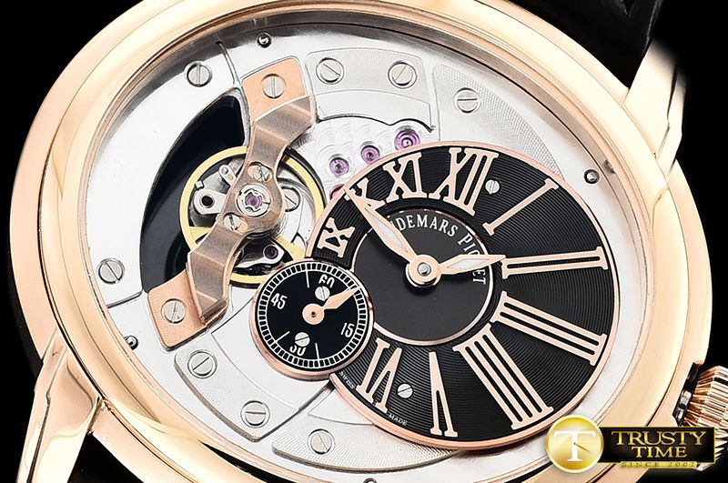 오데마피게 Millenary Ref. 15350 RG/LE Black V9F Asia 23J Mod -AP0544B