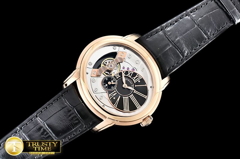 오데마피게 Millenary Ref. 15350 RG/LE Black V9F Asia 23J Mod -AP0544B