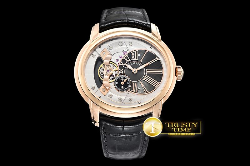 오데마피게 Millenary Ref. 15350 RG/LE Black V9F Asia 23J Mod -AP0544B