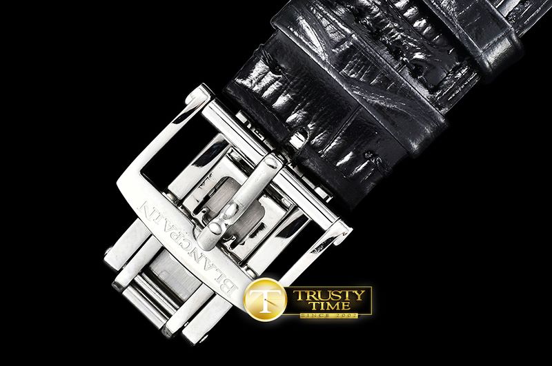 블랑팡 Blancpain Villeret Grande Date SS/LE White Num MY9015 -BLP032B