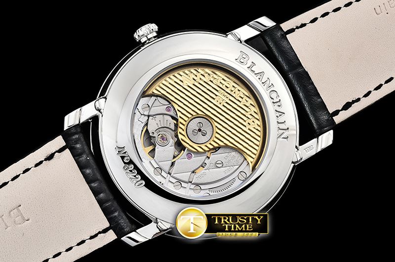 블랑팡 Villeret Complications SS/LE Wht/Num OMF Miyota 9015 -BLP055B