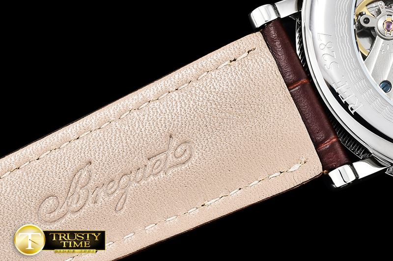 브레게 Classique Ref.1433 Chronograph SS/LE White Roman HW75 -BRE069A