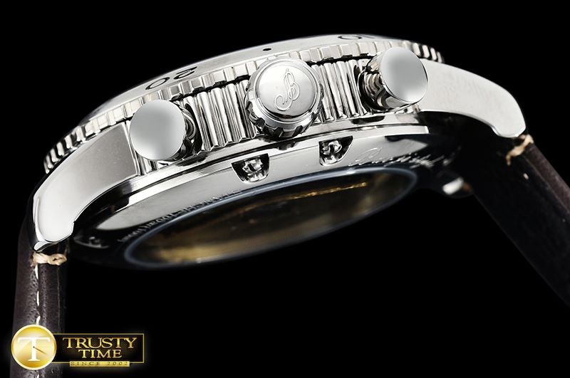 브레게 Breguet Type XXI Chronograph SS/SS Grey Asia 7750 -BRE073A