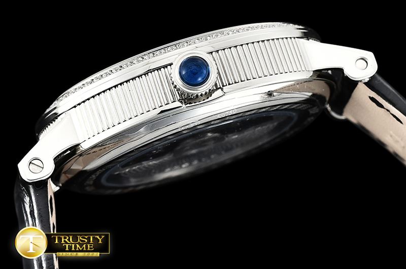 브레게 Classique MoonPhase Ref.3300 Diam SS/LE Wht MY9015 Mod -BRE083A