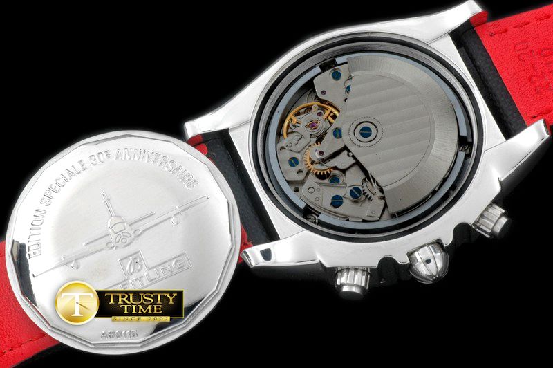 브라이틀링 Chronomat B01 SS/NY Black Sticks A7750 28800bph -BSW0257B
