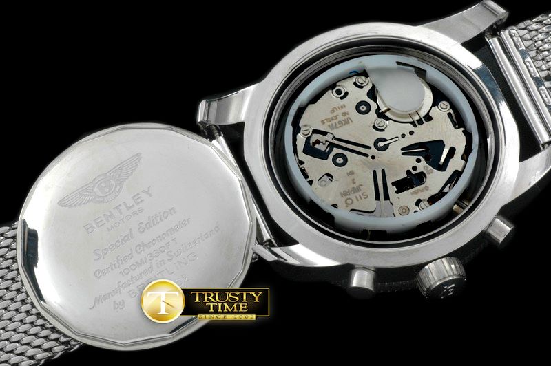브라이틀링 2010 Heritage Chrono SS/ME Black Jap OS20 -BSW0264D