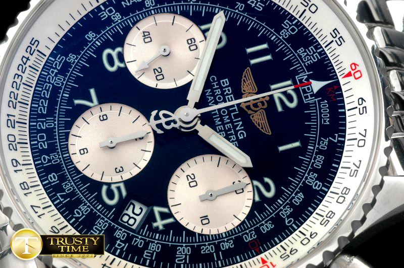 브라이틀링 Navitimer SS/SS Black Num 7750 -BSW0279C