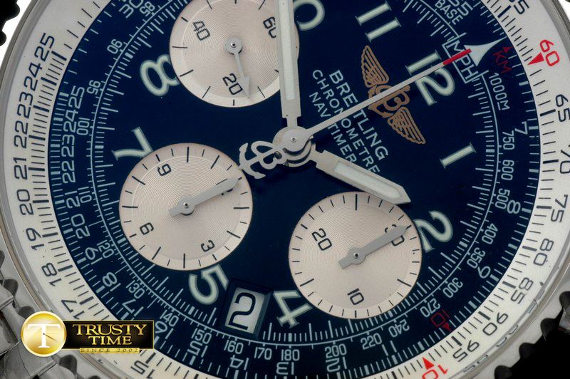 브라이틀링 Navitimer SS/SS Black Num 7750 -BSW0279C