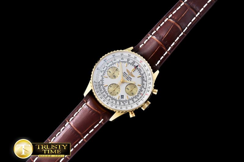 브라이틀링 Navitimer RG/LE White Sticks A7750 -BSW0309