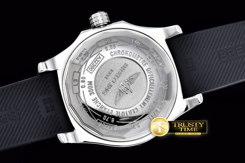 브라이틀링 Avenger II GMT SS/RU Cream A2836 -BSW0314A