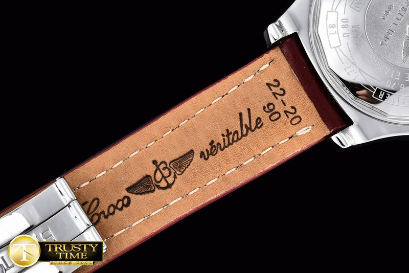 브라이틀링 Avenger II GMT SS/LE Black Num A2836 -BSW0314D