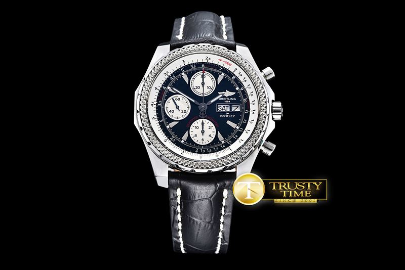 브라이틀링 Bentley GT 44mm SS/LE Black BP Asia 7750 -BSW0319D