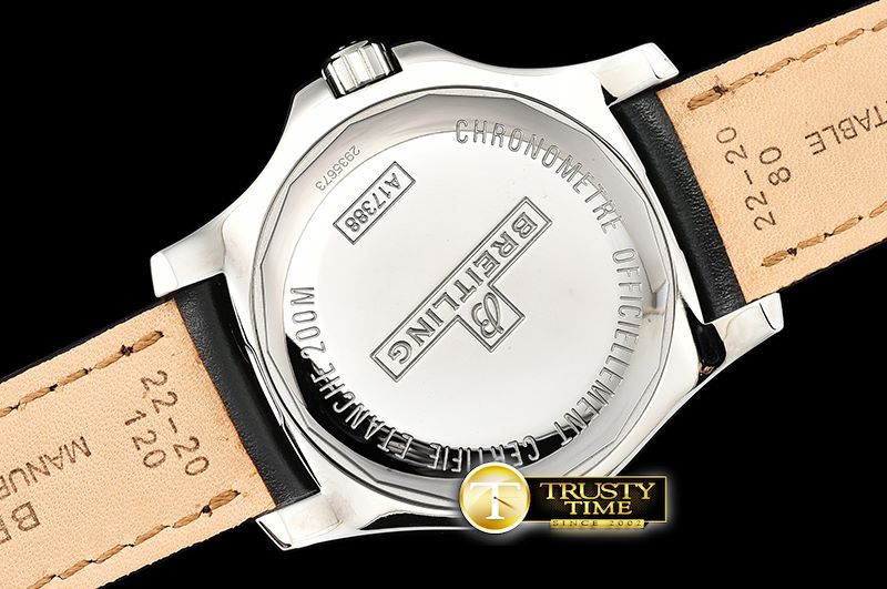 브라이틀링 Colt Automatic 42mm SS/LE Black ANF Asia 2836 -BSW0367B