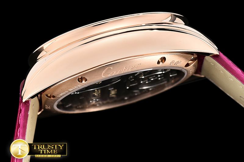 까르띠에 Cle De Cartier Tourb Ladies RG/LE White Asia HW Tourb -CAR0395A