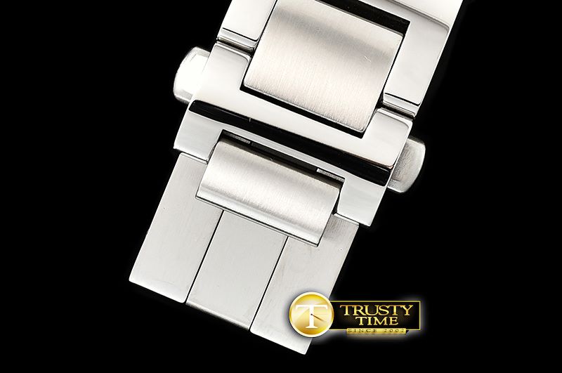 까르띠에 Balon Bleu Chronograph 47mm SS/SS White ZF Asia 7750 -CAR0412C