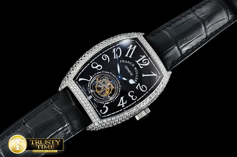 프랭크뮬러 Aeternitas Tourbillon DIAM/SS/LE Blk Flying Tourbillon -FM129B