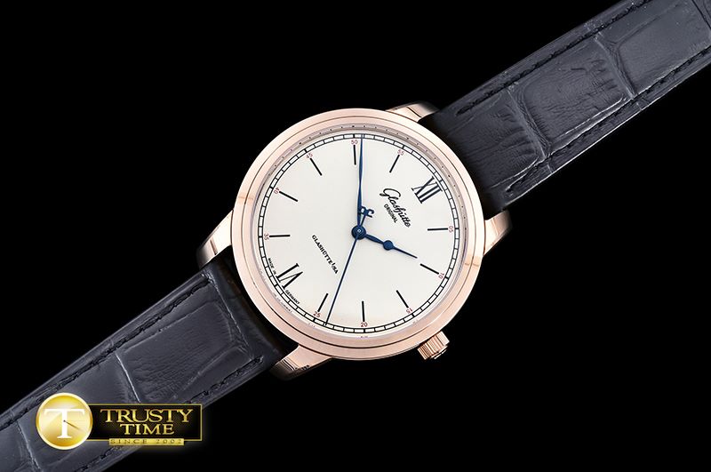 글라슈테 Glashutte Senator Excellence RG/LE Cream A2824 -GLA0035C