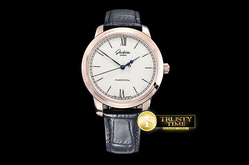 글라슈테 Glashutte Senator Excellence RG/LE Cream A2824 -GLA0035C