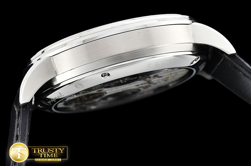 글라슈테 Senator Chronometer Power Reserve SS/LE White Asia HW -GLA0039A