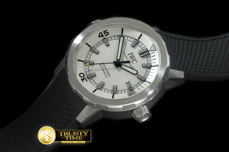 IWC 2013 Aquatime Auto SS/RU White A2836 -IWC0264A