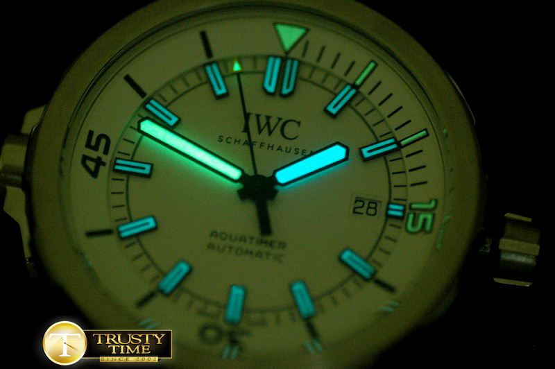 IWC 2013 Aquatime Auto SS/RU White A2836 -IWC0264A