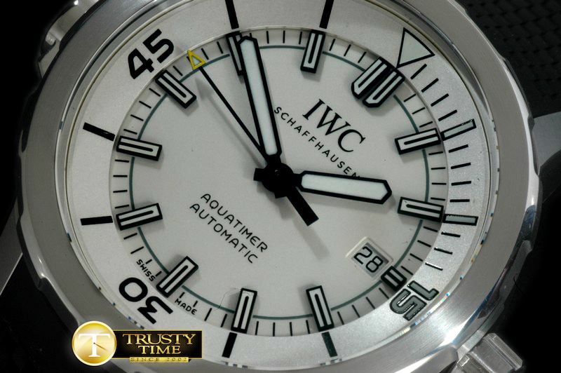 IWC 2013 Aquatime Auto SS/RU White A2836 -IWC0264A