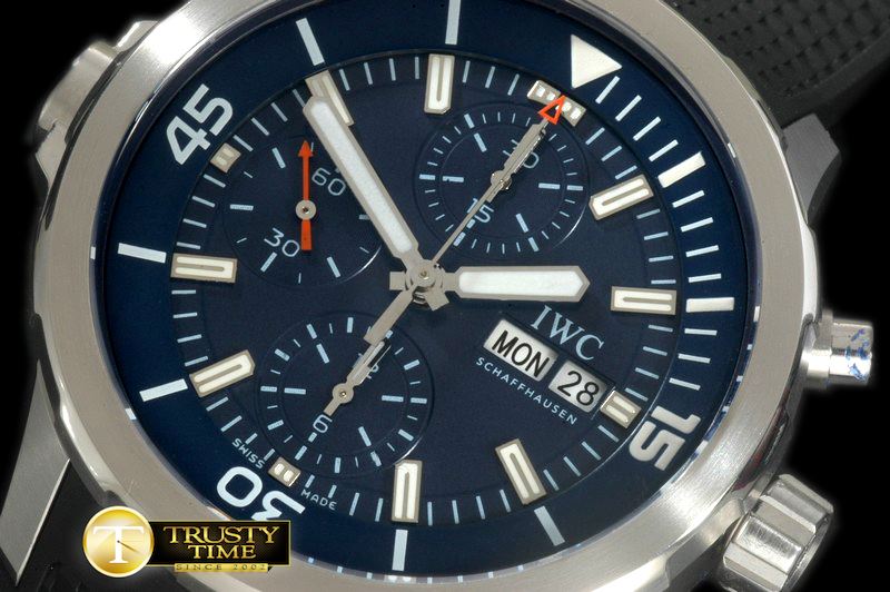 IWC 2014 Aquatimer Cousteau Diver SS/RU Grey A7750 -IWC0272C